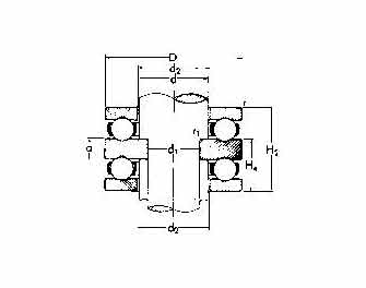 IMPA手冊 編號77376252300型推力軸承(圖1) IMPA手冊 編號77376252300型推力軸承(圖1)
