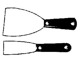 IMPA手冊(cè) 編號(hào)613676油灰刀(圖1)