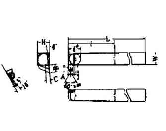 IMPA手冊 編號63281951-52,91-95型超硬尖端車刀(圖1) IMPA手冊 編號63281951-52,91-95型超硬尖端車刀(圖1)