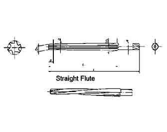 IMPA手冊 編號630812錐柄鉸刀(圖1)