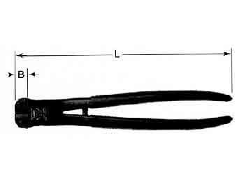 IMPA手冊 編號616234強力側剪鉗(圖1)