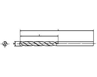 IMPA手冊 編號630420直柄長麻花鉆頭(圖1)