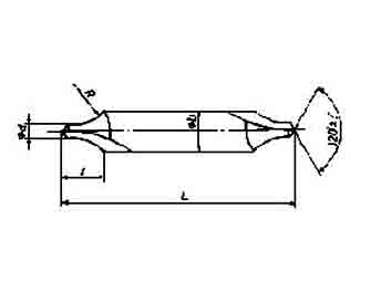IMPA手冊 編號630524中心鉆頭(圖1) IMPA手冊 編號630524中心鉆頭(圖1)