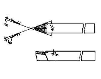 IMPA手冊 編號63275933-42型超硬尖端車刀(圖1)