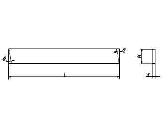 IMPA手冊 編號632635長方形車刀(圖1)