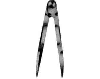 IMPA手冊 編號650219鋼制兩腳規(圖1)