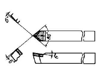 IMPA手冊(cè) 編號(hào)63277033-42型超硬尖端車(chē)刀(圖1)