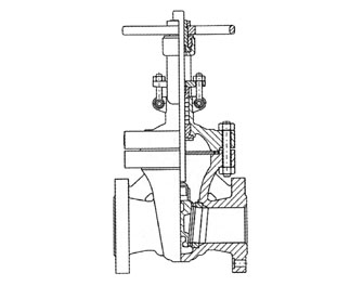 IMPA手冊(cè) 編號(hào)755717鑄鋼閘閥(圖1)