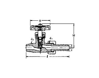 IMPA手冊 編號752138波紋管連接黃銅針閥(圖1)