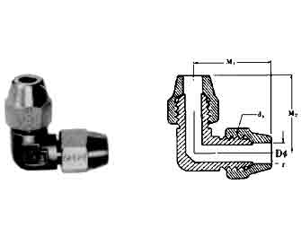 IMPA手冊 編號733742黃銅90度彎頭(圖1)