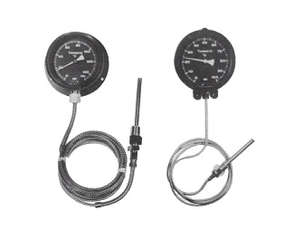 IMPA手冊 編號6525XX遙控水銀膨脹式表盤溫度表(圖1)