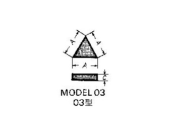 IMPA手冊 編號632703超硬尖端車刀(圖1)