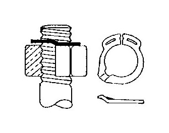 IMPA手冊(cè) 編號(hào)695415特殊止動(dòng)墊圈(圖1)