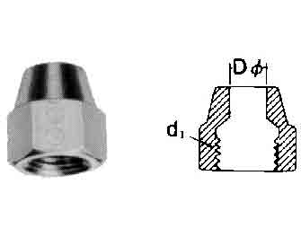 IMPA手冊 編號733662黃銅螺帽(圖1)