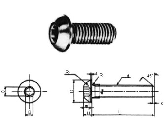IMPA手冊 編號6907XX扣頭形插座螺絲(圖1)