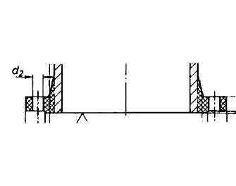IMPA手冊 編號734535DIN光滑式密封面凸緣(圖1)