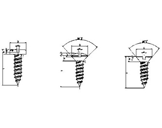 IMPA手冊 編號6944XX錐形螺絲(圖1)