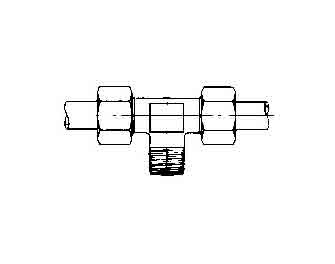 IMPA手冊 編號733303鋼制T型公牙接頭(圖1)
