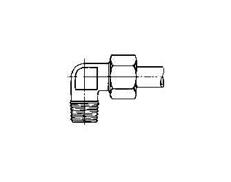 IMPA手冊 編號733241鋼制彎頭（公牙端）(圖1)