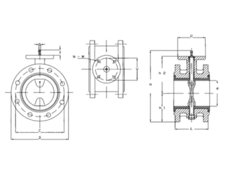 IMPA手冊 編號754553鑄鐵蝴蝶閥系列(圖1)