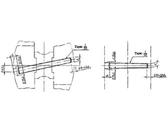 IMPA手冊 編號2311XX楔形栓(圖1)