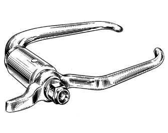 IMPA手冊(cè) 編號(hào)493411門把手組件(圖1)