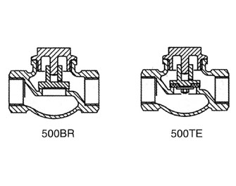 IMPA手冊 編號755761青銅止回閥(圖1)