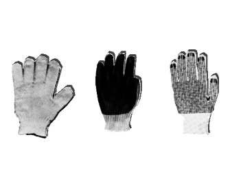 IMPA手冊 編號190101綿手套(圖1) IMPA手冊 編號190101綿手套(圖1)