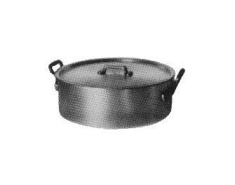 IMPA手冊 編號171851標準鋁制淺鍋(圖1)