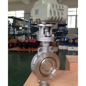 D973H高溫調節蝶閥