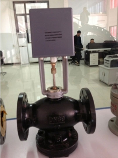 電動三通閥_電動三通分流閥(圖2)